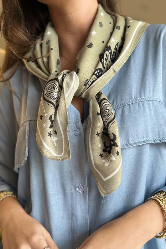 Sloane Star Classic Bandana Khaki